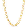 Thumbnail Image 0 of 120 Gauge Bevelled Curb Chain Necklace in 10K Gold - 16"