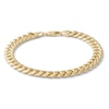 Thumbnail Image 0 of Made in Italy 200 Gauge Cuban Curb Chain Bracelet in 10K Semi-Solid Gold - 8.5"