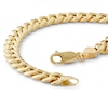 Thumbnail Image 1 of Made in Italy 200 Gauge Cuban Curb Chain Bracelet in 10K Semi-Solid Gold - 8.5"
