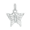 Thumbnail Image 0 of Cut-Out Butterfly Necklace Charm in Sterling Silver