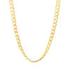 Thumbnail Image 0 of 100 Gauge Bevelled Curb Chain Necklace in 10K Gold - 18"