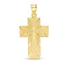 Thumbnail Image 0 of Lord's Prayer Cross Necklace Charm in 10K Gold