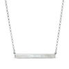 Thumbnail Image 0 of Honora Mother-of-Pearl Bar Necklace in Sterling Silver - 20"