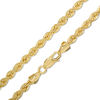 Thumbnail Image 0 of 028 Gauge Hollow Rope Chain Necklace in 14K Gold - 30"