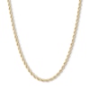 Thumbnail Image 0 of 020 Gauge Rope Chain Necklace in 14K Hollow Gold - 22"