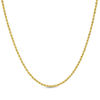Thumbnail Image 0 of 012 Gauge Rope Chain Necklace in 14K Hollow Gold - 22"