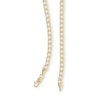 Thumbnail Image 1 of Made in Italy 080 Gauge Curb Chain Necklace in 14K Hollow Gold - 24"