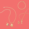 Thumbnail Image 1 of Child's Soccer Ball Necklace Charm in 10K Gold