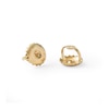 Thumbnail Image 1 of 1/5 CT. T.W. Diamond Layered Circle Stud Earrings in 10K Gold