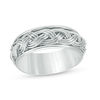 Thumbnail Image 0 of 9.0mm Layered Braid Band in Sterling Silver - Size 10