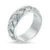 Thumbnail Image 1 of 9.0mm Layered Braid Band in Sterling Silver - Size 10