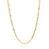 Thumbnail Image 0 of 060 Gauge Valentino Chain Necklace in 10K Hollow Gold - 18"