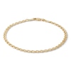 Thumbnail Image 0 of Made in Italy 3mm Diamond-Cut Mariner Chain Bracelet in 10K Hollow Gold - 7.5"