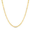 Thumbnail Image 0 of 040 Gauge Oval Valentino Chain Necklace in 10K Gold - 36"