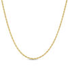 Thumbnail Image 0 of 016 Gauge Hollow Rope Chain Necklace in 14K Gold - 24"