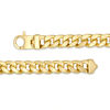 Thumbnail Image 1 of 220 Gauge Miami Curb Chain Necklace in 10K Gold Bonded Sterling Silver - 22"