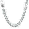 Thumbnail Image 0 of 120 Gauge Cuban Curb Chain Necklace in Sterling Silver - 24"