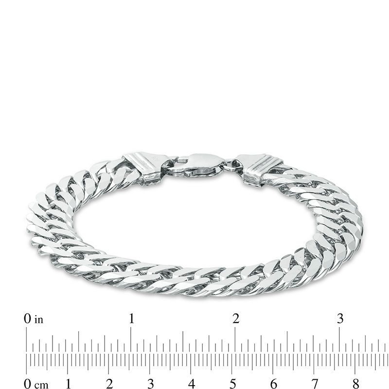 Sterling Silver 220 Gauge Cuban Curb Chain Bracelet - 9"