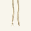 Thumbnail Image 1 of 10K Semi-Solid Gold Miami Curb Chain Made in Italy - 22"