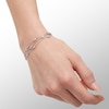 Thumbnail Image 2 of Cubic Zirconia Multi-Strand Bolo Bracelet in Solid Sterling Silver - 9"