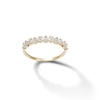 Thumbnail Image 0 of Marquise and Round Cubic Zirconia Zig-Zag Ring in 10K Gold - Size 7