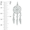 Thumbnail Image 1 of Polished Dream Catcher Necklace Charm in Sterling Silver