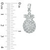 Thumbnail Image 1 of Cubic Zirconia Pineapple Necklace Charm in Sterling Silver