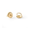 Thumbnail Image 1 of 1/5 CT. T.W. Composite Diamond Tiered Frame Cushion Stud Earrings in 10K Gold