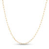 Thumbnail Image 0 of 040 Gauge Forzatina Cable Chain Necklace in 10K Gold - 24"