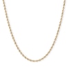 Thumbnail Image 0 of 016 Gauge Rope Chain Necklace in 14K Hollow Gold - 16"
