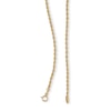 Thumbnail Image 1 of 016 Gauge Rope Chain Necklace in 14K Hollow Gold - 16"