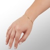 Thumbnail Image 2 of 080 Gauge Semi-Solid Mariner Chain Bracelet in 14K Gold Bonded Sterling Silver - 7.5"