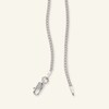 Thumbnail Image 1 of Made in Italy 060 Gauge Curb Chain Necklace in Sterling Silver - 20"