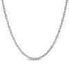 Thumbnail Image 0 of 050 Gauge Singapore Chain Necklace in Sterling Silver - 20"