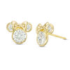 Thumbnail Image 0 of Child's Cubic Zirconia ©Disney Minnie Mouse Stud Earrings in 10K Gold