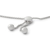 Thumbnail Image 1 of Diamond Accent Lowercase "love" Bolo Bracelet in Sterling Silver - 9.5"