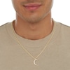 Thumbnail Image 3 of Crescent Moon Necklace Charm in 10K Solid Gold