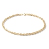 Thumbnail Image 0 of Made in Italy 060 Gauge Rope Chain Bracelet in 14K Hollow Gold - 8.5"