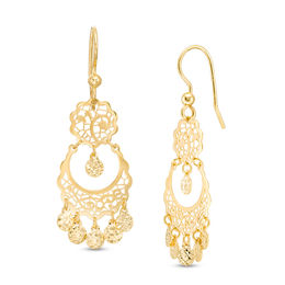 Nantucket Collection 10k Gold Plated Earrings Stone Teardrop Dangle Earrings