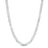 Thumbnail Image 0 of Cubic Zirconia Diamond-Cut Valentino Chain Necklace in Sterling Silver - 20"