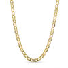 Thumbnail Image 0 of Made in Italy 080 Gauge Mariner Chain Necklace in 10K Hollow Gold - 24"