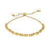 Thumbnail Image 0 of Oval Link Chain Bolo Bracelet in 10K Gold - 9"