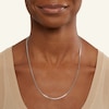 Thumbnail Image 2 of Made in Italy 060 Gauge Curb Chain Necklace in Solid Sterling Silver - 22"