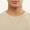 Thumbnail Image 3 of Made in Italy 060 Gauge Curb Chain Necklace in Solid Sterling Silver - 22"
