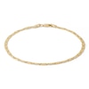 Thumbnail Image 0 of 060 Gauge Valentino Chain Bracelet in 10K Hollow Gold - 7.5"