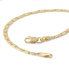 Thumbnail Image 1 of 060 Gauge Valentino Chain Bracelet in 10K Hollow Gold - 7.5"