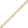 Thumbnail Image 0 of Child's Mirror Star and Double Circle Link Bracelet in 10K Gold - 6"
