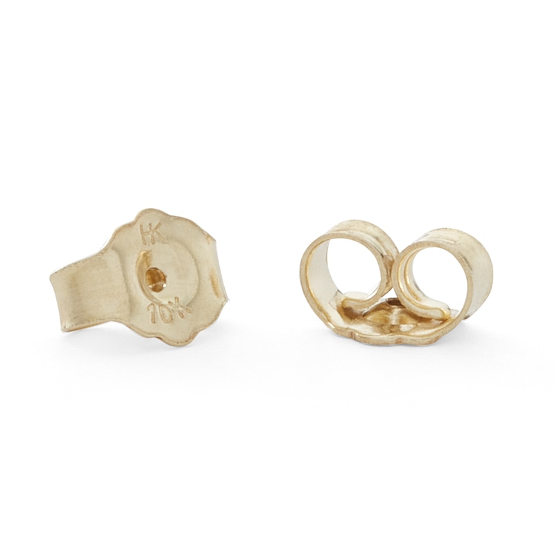 1/20 CT. T.W. Diamond Snake Stud Earrings in 10K Gold