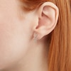 Thumbnail Image 2 of 1/20 CT. T.W. Diamond Snake Stud Earrings in 10K Gold