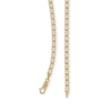Thumbnail Image 1 of Made in Italy 100 Gauge Mariner Chain Necklace in 10K Hollow Gold - 24"